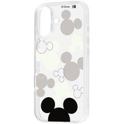 iPhone 16 用 ディズニー 耐衝撃 ハイブリッドケース ミッキーマウス RC-DP46UC4C/MKM