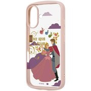 iPhone 16 用 ディズニー Puffull 衝撃吸収 バンパー ハイブリッドケース オーロラ ダンス RC-DP46CMD2P/AU10_IF02