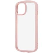 iPhone 15/14/13 用 ハイブリッドタフケース Puffull ＋レンズガードリング ピンク RT-P51CMD1/P