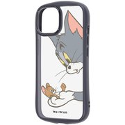 iPhone 15/14/13 用 トムとジェリー Puffull 衝撃吸収 バンパー ハイブリッドケース トムとジェリー キャッチ 3 RC-WP51CMD2B/TJ96