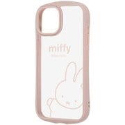 iPhone 15/14/13 用 ミッフィー Puffull 衝撃吸収 バンパー ハイブリッドケース ミッフィー RC-BP51CMD2P/MF77