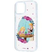 iPhone 15/14/13 用 ディズニー 耐衝撃 ハイブリッドケース ラプンツェルとシンデレラ RC-DP51UC4A/PR02_IF02