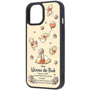 iPhone 15/14/13 用 ディズニー maru 衝撃吸収 バンパー ハイブリッドケース プーさんとはちみつ RJ-DP51K4TB/PO12