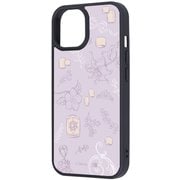 iPhone 15/14/13 用 ディズニー maru 衝撃吸収 バンパー ハイブリッドケース ラプンツェル アイコン RJ-DP51K4TB/RZ13