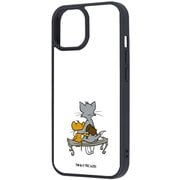 iPhone 15/14/13 用 トムとジェリー maru 衝撃吸収 バンパー ハイブリッドケース ハンマー 3 RJ-WP51K4TB/TJ93