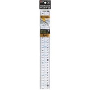 サイズカッター定規 滑り止め付き 31cm KB037