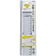 波線も引ける直定規 クリア KB044CL