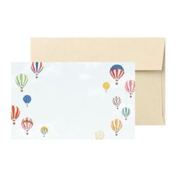 ポライトカード ミニカード 気球 TC0A5