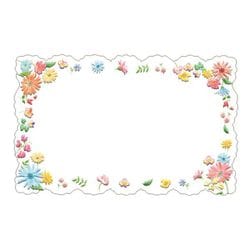 コミュニケーションカード ミニカード カラフルフラワー TC0C3