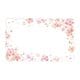 コミュニケーションカード ミニカード 桜ほんのり TC108