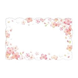 コミュニケーションカード ミニカード 桜ほんのり TC108