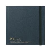 T9 078 [KUrasly スクエアノート 150mm 正方形 5mm方眼罫 ネイビー]