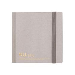 KUrasly スクエアノート 108mm 正方形 5mm方眼罫 アイボリー T9 082