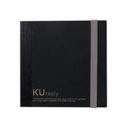 KUrasly スクエアノート 108mm 正方形 5mm方眼罫 ブラック T9 083