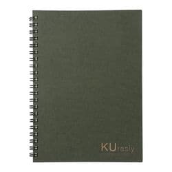 KUrasly リングノート A5 モスグリーン T9 087