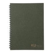 KUrasly リングノート A5 モスグリーン T9 087