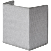 パネルヒーター 足元用 3面仕様 遠赤外線ヒーター 省エネ デスクヒーター 温度調節3段階 タイマー付 薄型 スモーキーグレー TPH-002S-SG