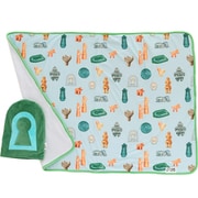 大人の図鑑 ケース付き冷感ブランケット 古墳 1482