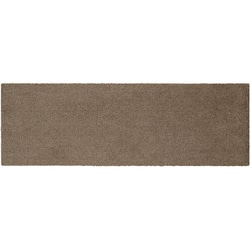 らくケア階段マットスクエア 約幅60cm×奥行20cm ブラウン HLE-8465