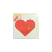 62-172 [ハート色紙 レッド]