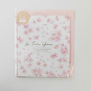 62-215 [二つ折り色紙 フラワー サクラ]