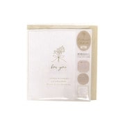 62-229 [二つ折りミニ色紙 ナチュラル ホワイト]