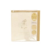 62-230 [二つ折りミニ色紙 ナチュラル クリーム]