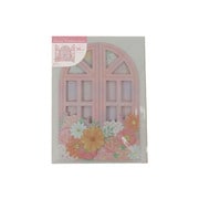 62-268 [フラワーウィンドウ色紙 ピンク]