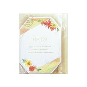 62-273 [フラワーグラデーション色紙 イエロー]