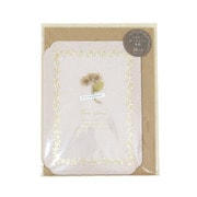 62-276 [フラワーオーナメント色紙 ベージュ]