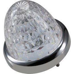 LED スターライトバスマーカーランプ 零（ゼロ） DC12V・DC24V クリアレンズ 側方灯 LEDマーカー ホワイト 532614