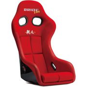 バケットシートZETAIV KING土屋圭市 スペシャルエディションモデル FRP製 シルバーシェル レッド HA1RSF