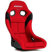 フルバケットシートZIEG IV WIDEレッド FRP製シルバーシェル FIA規格取得モデル HC1BSF