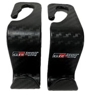 TGRC(トヨタガズーレーシングコレクション) ヘッドレストフック カーボン調 2個セット TGRC-A345-01
