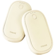 充電式カイロ マグネット 分離式 usb 軽量 充電ハンドウォーマー 両面発熱 3段階温度調節 スリムカイロ ワックスペーパー TCE-EHW02