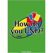 EN-1557 UNO キャラクタースリーブ HOW DO YOU UNO？ B [トレーディングカード用品]