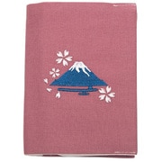 TPC004-02 [布のパスポートカバー 富士山 日本製 トラベルグッズ和柄 レトロ グッズ コットン]