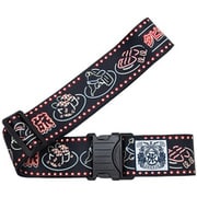 LTT006-02 [タビタツ スーツケースベルト ネオン寿司 トラベルグッズ キャリーバック キャリー 荷物固定ベルト]