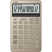 デザイン電卓 ジャスト型 スタイリッシュ 12桁表示 ゴールド JF-M200-GD-N
