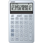 デザイン電卓 ジャスト型 スタイリッシュ 12桁表示 ブルー JF-M200-BU-N