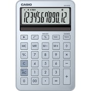 デザイン電卓 ミニジャスト型 スタイリッシュ 12桁表示 ブルー MS-M200-BU-N