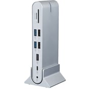 USB Type-C トリプルディスプレイ ドッキングステーション シルバー UD-C14SL