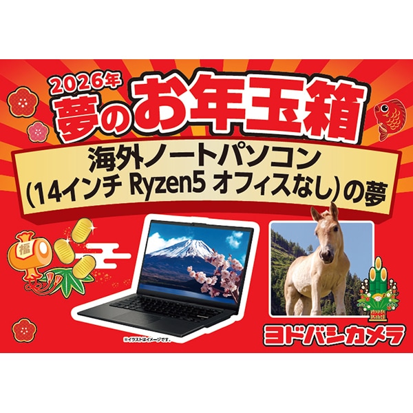 海外ノートパソコン(14インチ Ryzen5 オフィスなし)の夢