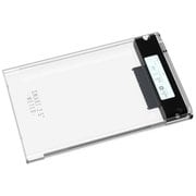 2.5インチSSD/HDDケース S.M.A.R.T 2.5 -METER- クリア SD-U25DP1-B