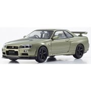 KS03936MJ 1/43 日産 スカイライン R34 GT-R Vスペック II Nur （ミレニアムジェイド） [ダイキャストミニカー]