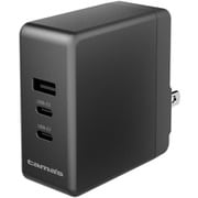 AC充電器 PD100W コンセントチャージャーC×2+A ブラック TAP162UC2K