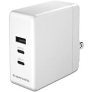 AC充電器 PD100W コンセントチャージャーC×2+A ホワイト TAP162UC2W
