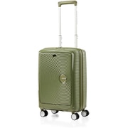 スーツケース CURIO（キュリオ） スピナー55 フロントオープニング 旅行日数目安：1～3泊 31L TSAロック搭載 機内持ち込み可 KHAKI AO8*34022