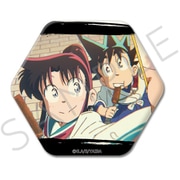 SYNC-YIBHEX-K [TVアニメ『真・侍伝YAIBA』六角形缶バッジ K （デザイン1）]