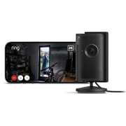 Ring Indoor Cam Plus （リング インドアカム プラス） レンズカバー付 高画質・広角 2Kビデオ 屋内用セキュリティカメラ 4倍ズーム・モーション検知搭載 Ring Home プラン30日間無料体験付き ブラック B0DXMZ5N11